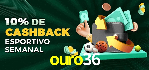 10% de bônus de cashback na ouro36